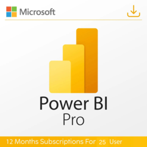 Power BI Pro – 25 Users | Business Intelligence & Data Analytics