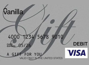 Vanilla Gift Card VISA