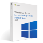Microsoft Windows Server 2022 Remote Desktop Services (RDS) User CAL (50 Users)