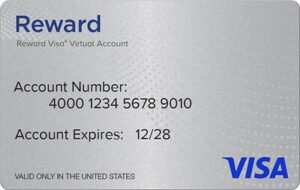 VISA eReward Virtual Card